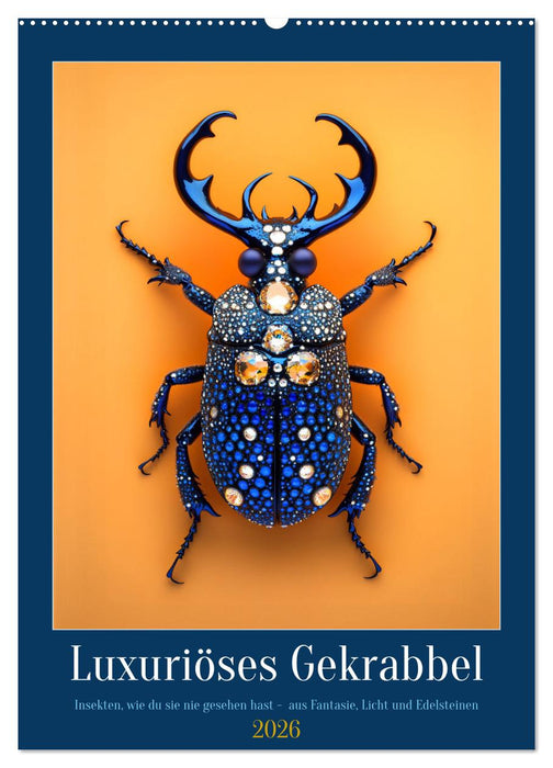 Luxuriöses Gekrabbel (CALVENDO Wandkalender 2026)