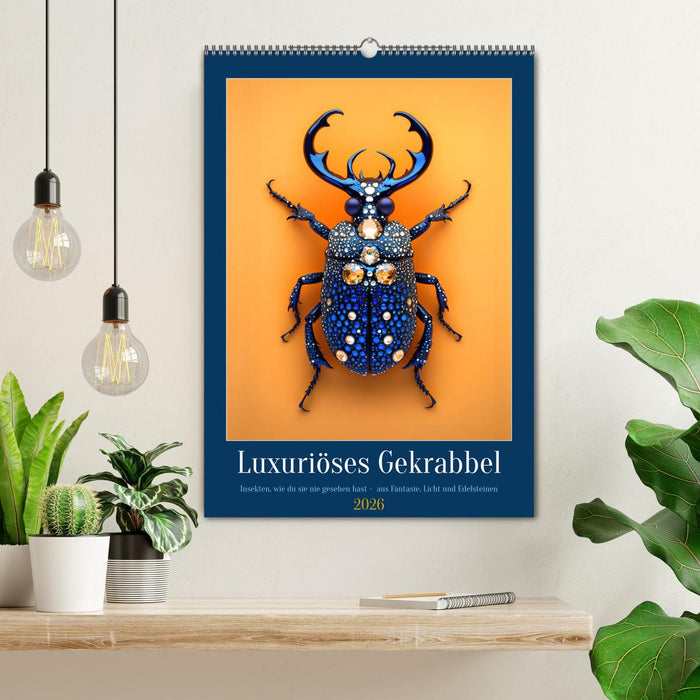 Luxuriöses Gekrabbel (CALVENDO Wandkalender 2026)