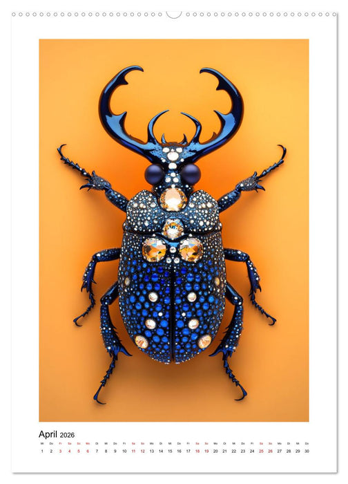 Luxuriöses Gekrabbel (CALVENDO Wandkalender 2026)