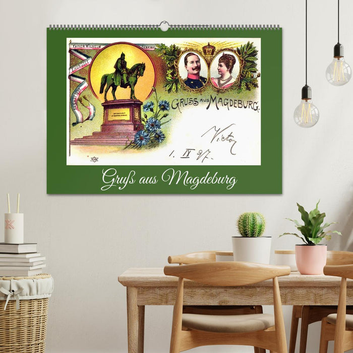 Gruß aus Magdeburg (CALVENDO Wandkalender 2026)