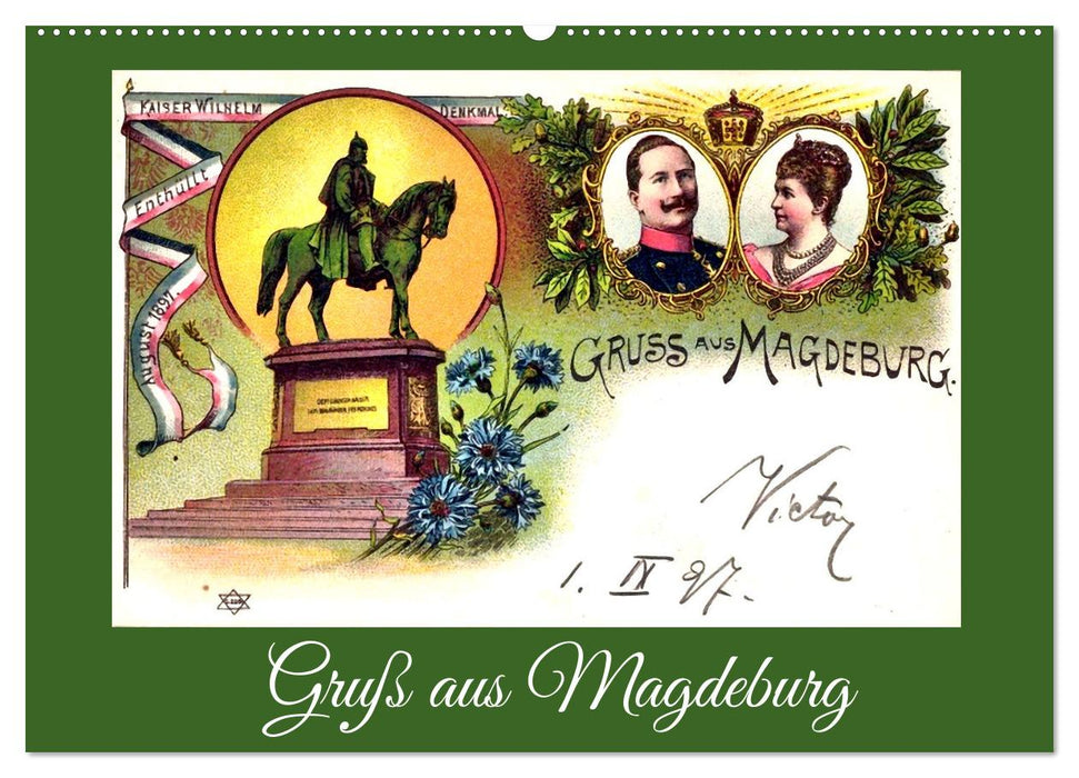 Gruß aus Magdeburg (CALVENDO Wandkalender 2026)