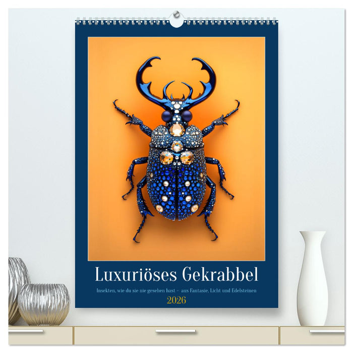 Luxuriöses Gekrabbel (CALVENDO Premium Wandkalender 2026)