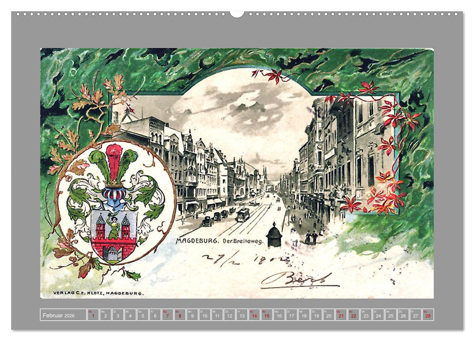 Gruß aus Magdeburg (CALVENDO Premium Wandkalender 2026)