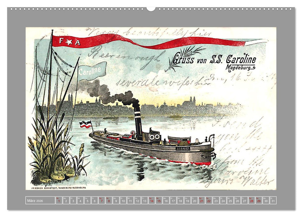 Gruß aus Magdeburg (CALVENDO Premium Wandkalender 2026)