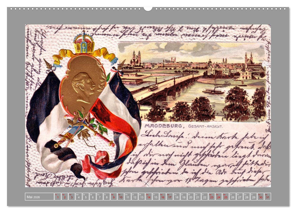 Gruß aus Magdeburg (CALVENDO Premium Wandkalender 2026)