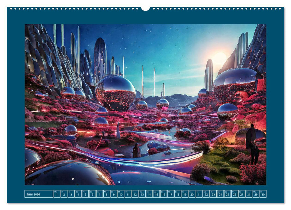 Außerirdische Zivilisationen (CALVENDO Premium Wandkalender 2026)