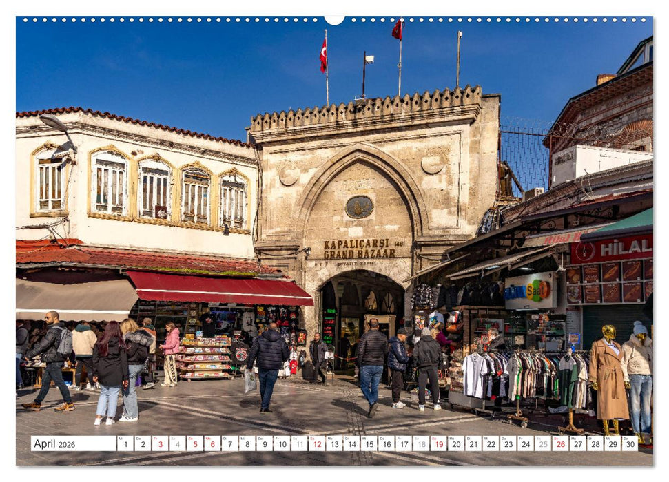 Türkei - Istanbul (CALVENDO Wandkalender 2026)