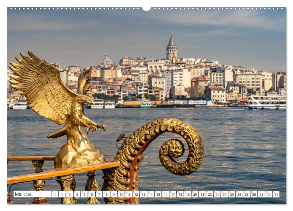 Türkei - Istanbul (CALVENDO Wandkalender 2026)