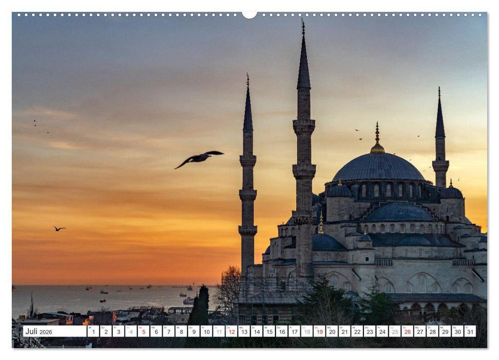 Türkei - Istanbul (CALVENDO Premium Wandkalender 2026)