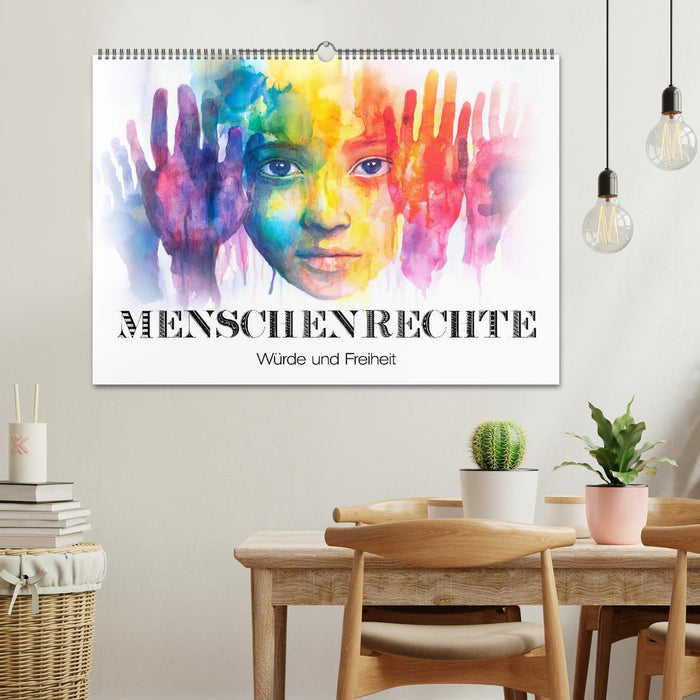 Menschenrechte - Würde und Freiheit (CALVENDO Wandkalender 2026)