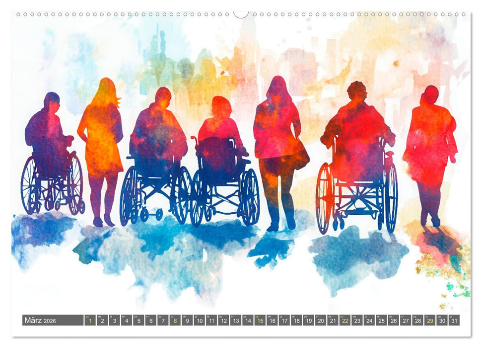 Menschenrechte - Würde und Freiheit (CALVENDO Premium Wandkalender 2026)