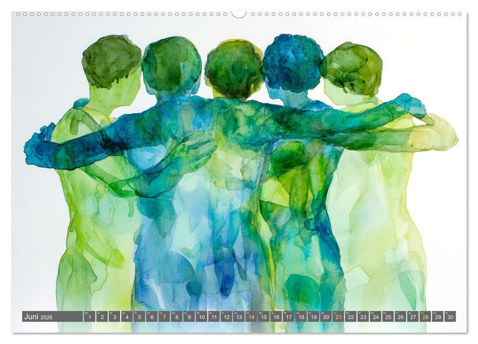 Menschenrechte - Würde und Freiheit (CALVENDO Premium Wandkalender 2026)