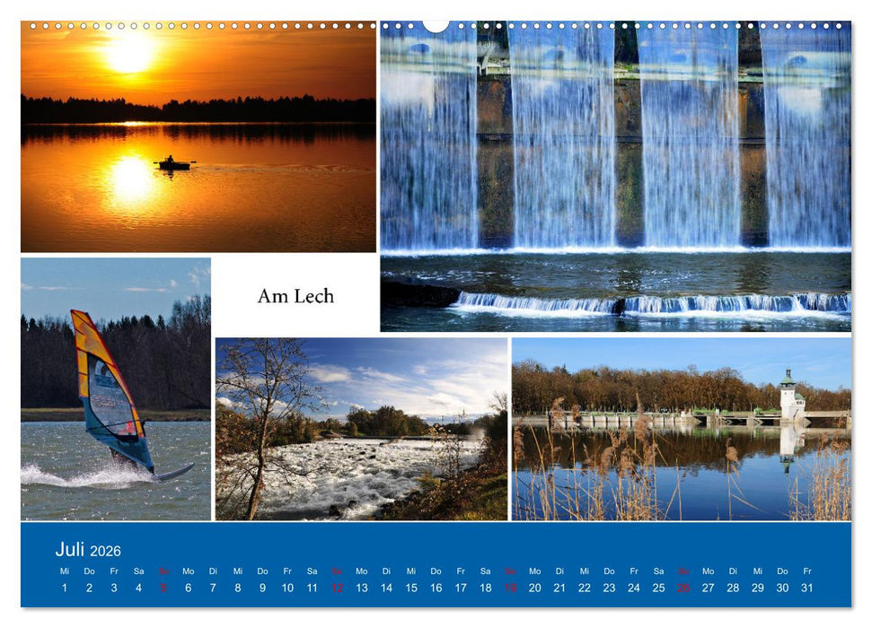 Augsburger Bilderbogen – 54 Bilder für Kenner und Neugierige (CALVENDO Premium Wandkalender 2026)