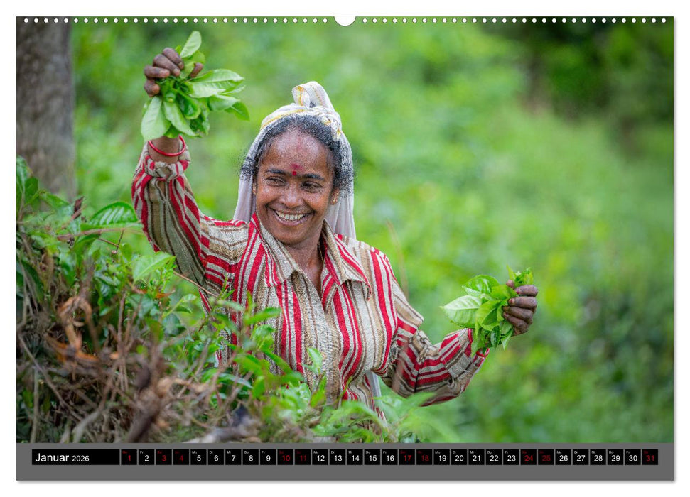 Asien - Gesichter eines Kontinents (CALVENDO Wandkalender 2026)
