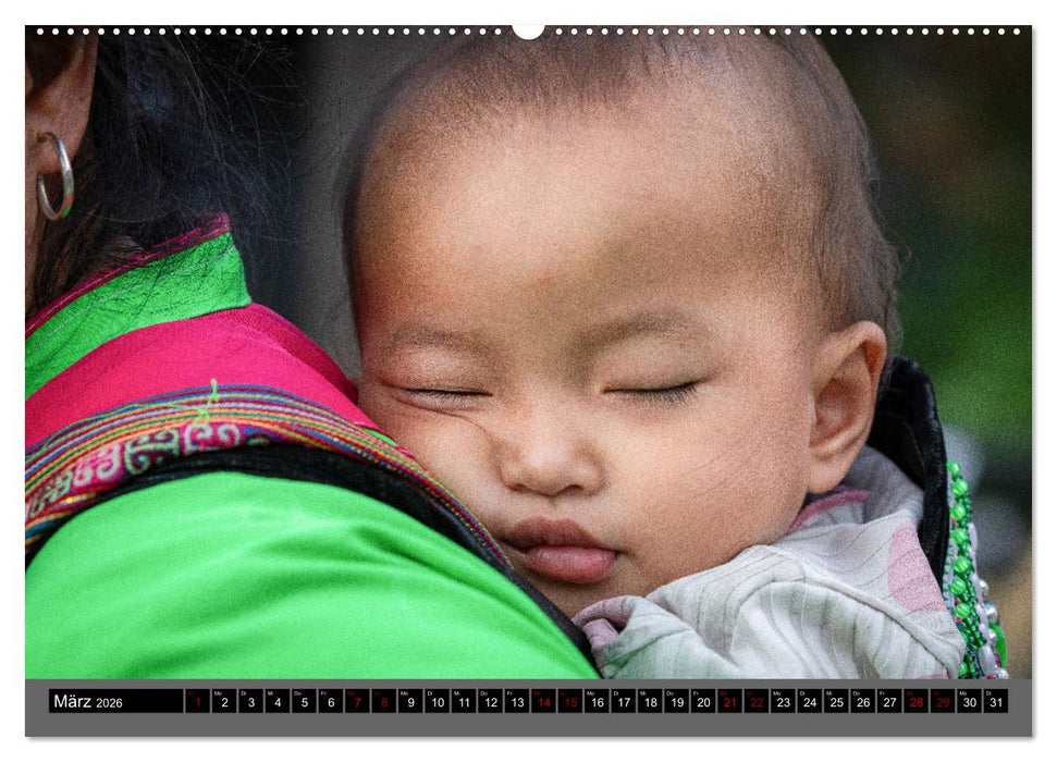 Asien - Gesichter eines Kontinents (CALVENDO Premium Wandkalender 2026)