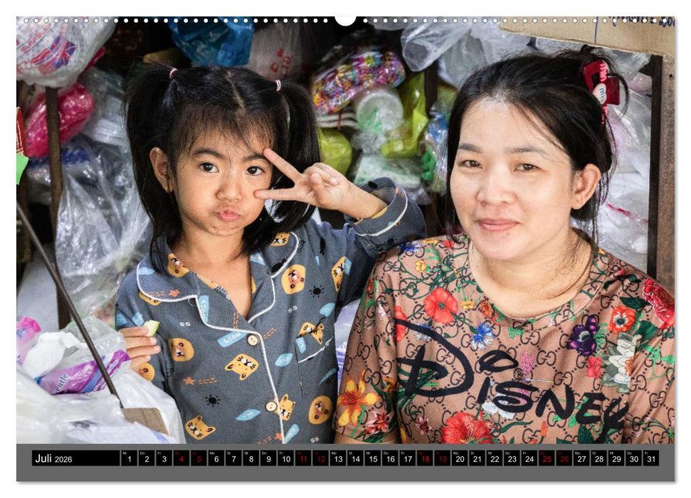 Asien - Gesichter eines Kontinents (CALVENDO Premium Wandkalender 2026)