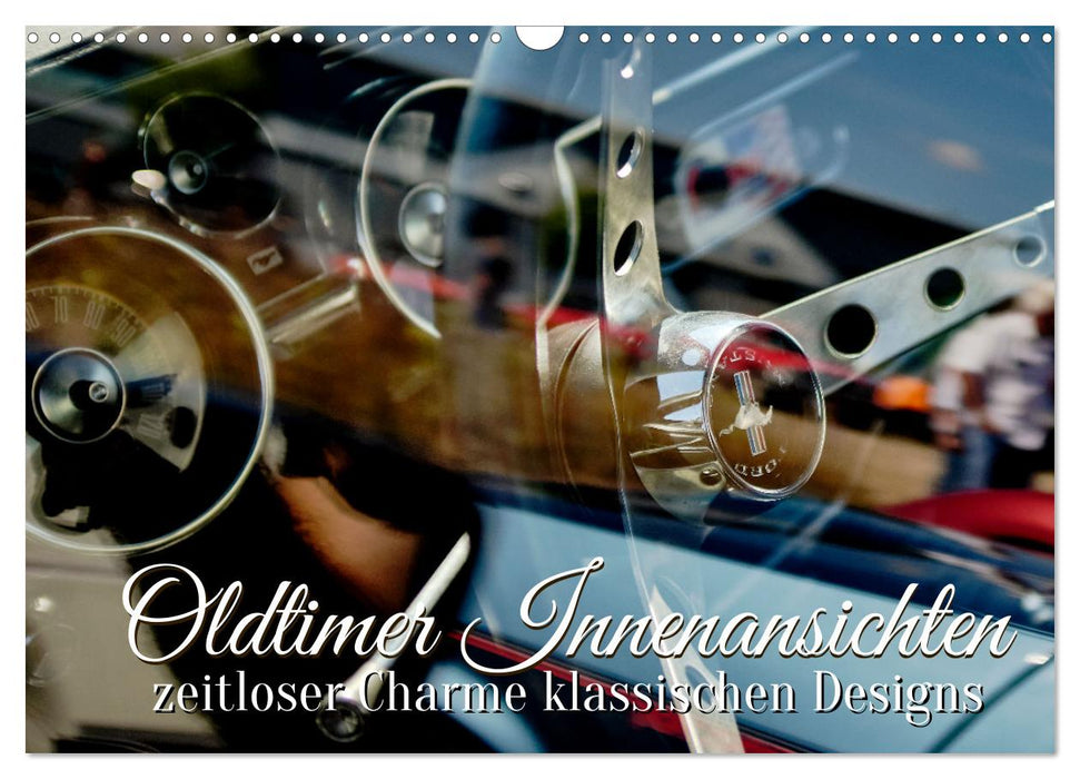 Oldtimer Innenansichten (CALVENDO Wandkalender 2026)