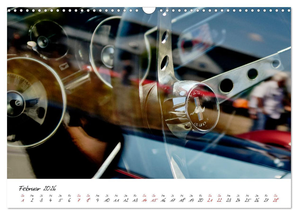 Oldtimer Innenansichten (CALVENDO Wandkalender 2026)