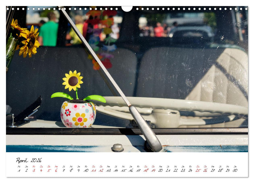 Oldtimer Innenansichten (CALVENDO Wandkalender 2026)