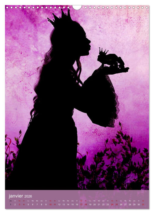 Fééries de l'ombre (CALVENDO Calendrier mensuel 2026)