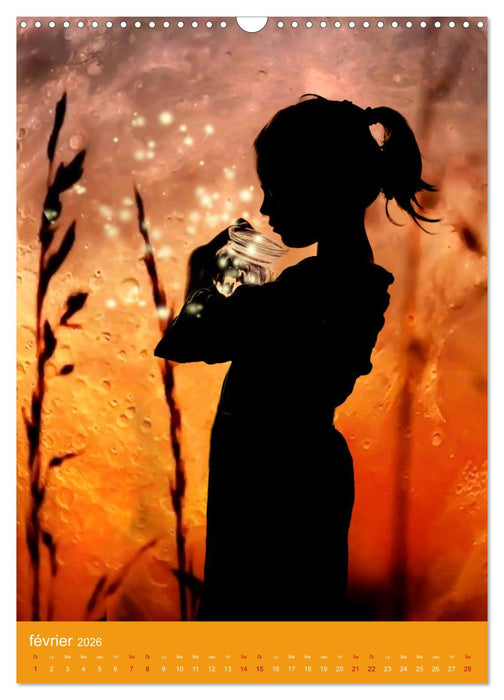 Fééries de l'ombre (CALVENDO Calendrier mensuel 2026)