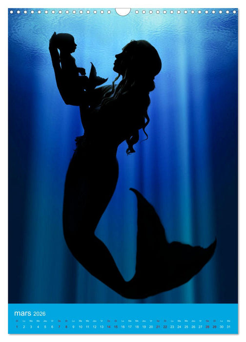 Fééries de l'ombre (CALVENDO Calendrier mensuel 2026)