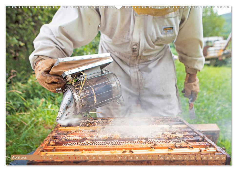 Der Imker: Leidenschaft für die Bienen (CALVENDO Wandkalender 2026)