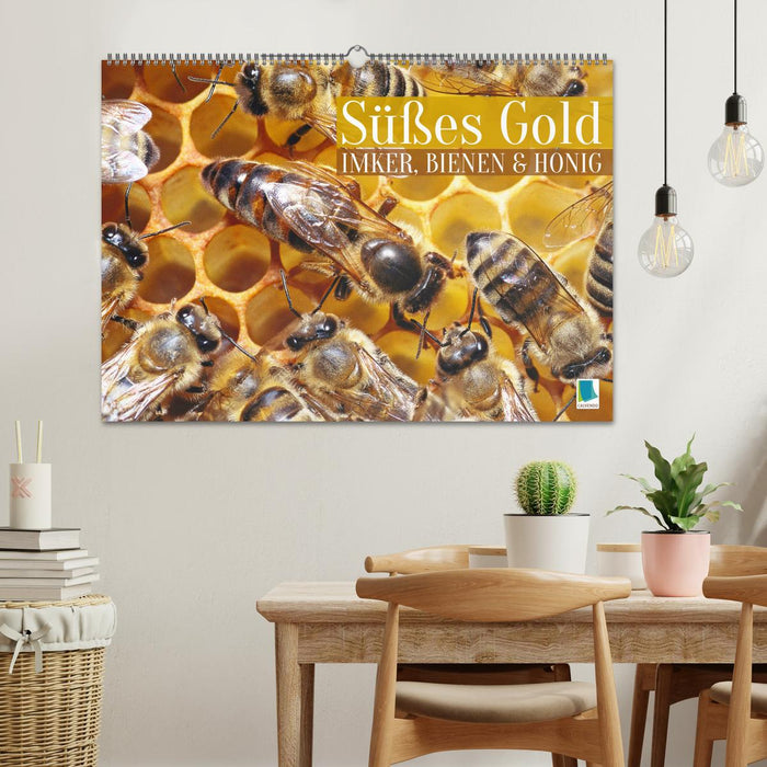 Süßes Gold: Imker, Bienen & Honig (CALVENDO Wandkalender 2026)
