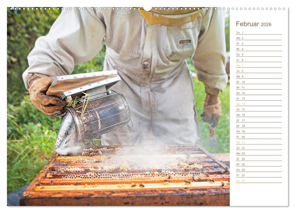 Süßes Gold: Imker, Bienen & Honig (CALVENDO Wandkalender 2026)