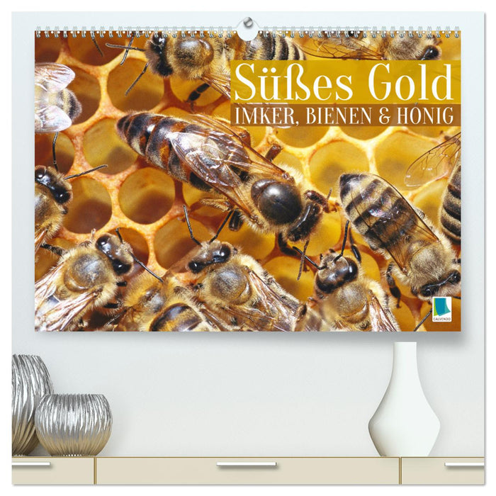 Süßes Gold: Imker, Bienen & Honig (CALVENDO Premium Wandkalender 2026)
