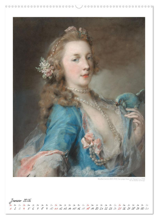 Alte Meisterinnen - Künstlerinnen des 17. und 18. Jahrhunderts Kunstkalender (CALVENDO Premium Wandkalender 2026)