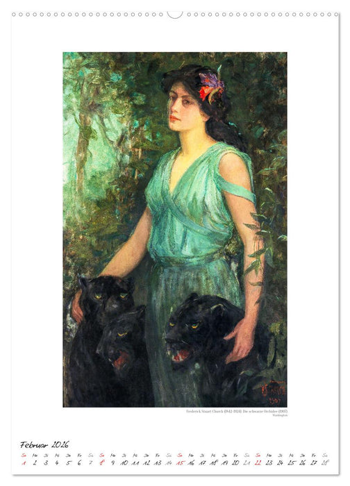 Beste Freunde Hund - Katze - Vogel - Mensch Kunstkalender (CALVENDO Premium Wandkalender 2026)