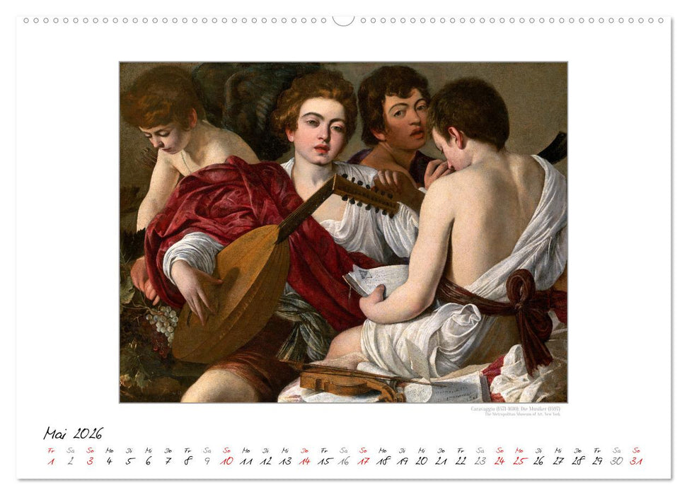 KlangFarben - Musik im Bild Kunstkalender (CALVENDO Wandkalender 2026)