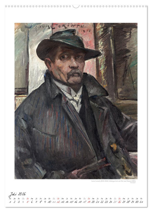 Das Bild vom Ich - Selbstporträts aus vier Jahrhunderten (CALVENDO Premium Wandkalender 2026)