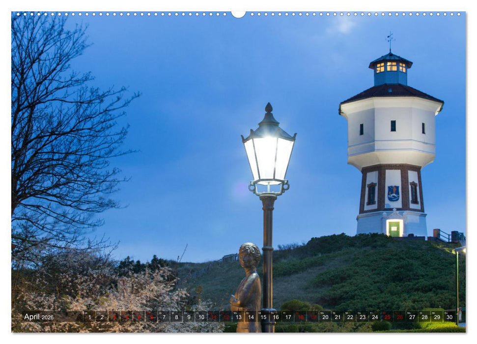Ostfriesische Inseln - Borkum, Norderney, Juist, Baltrum, Langeoog, Spiekeroog, Wangerooge (CALVENDO Premium Wandkalender 2026)