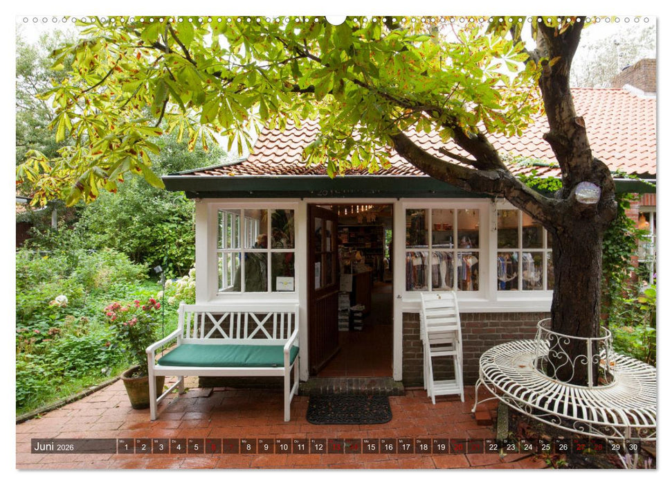 Ostfriesische Inseln - Borkum, Norderney, Juist, Baltrum, Langeoog, Spiekeroog, Wangerooge (CALVENDO Premium Wandkalender 2026)