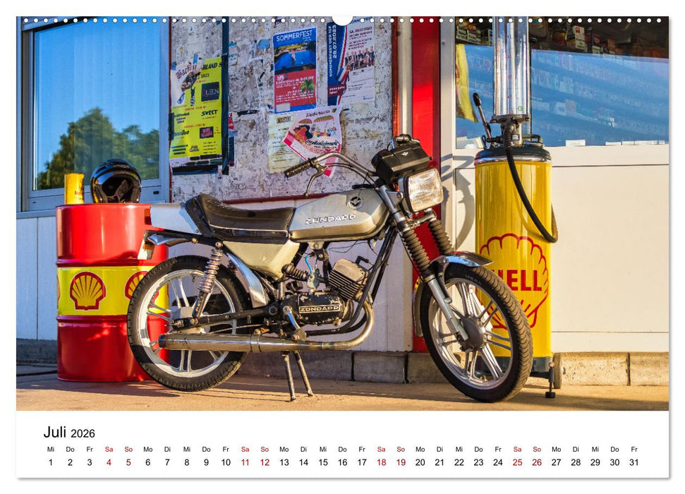 Zündapp-Träume (CALVENDO Premium Wandkalender 2026)