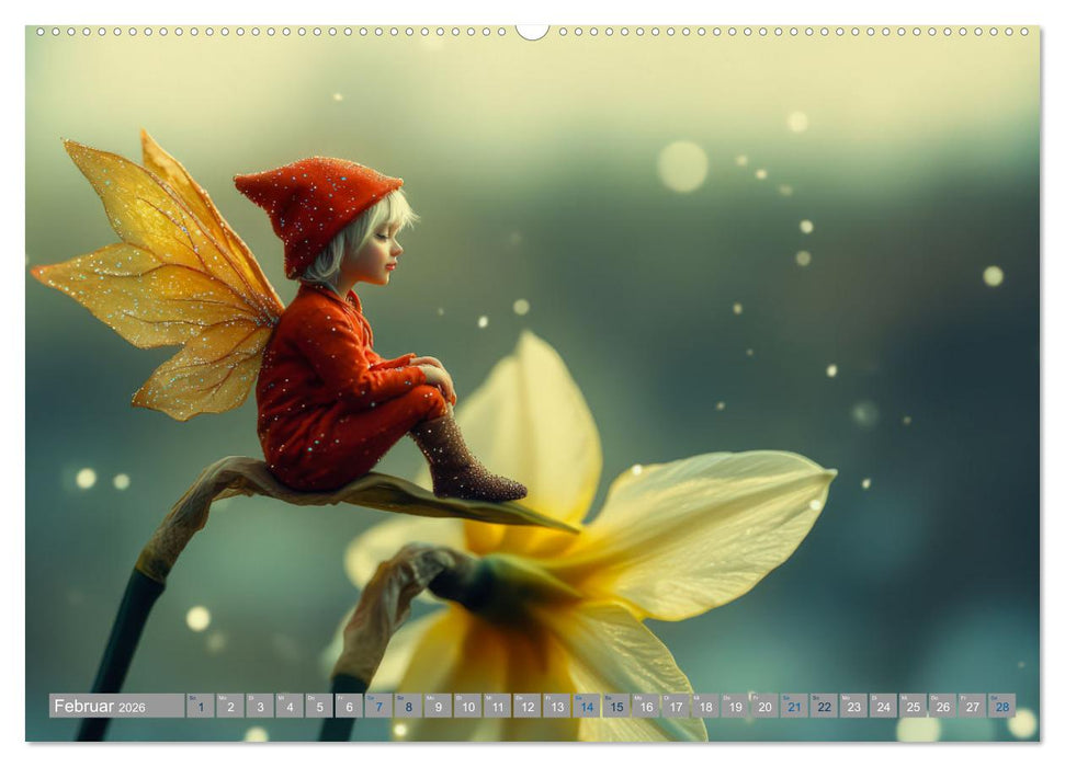 Niedliche Naturwesen (CALVENDO Wandkalender 2026)