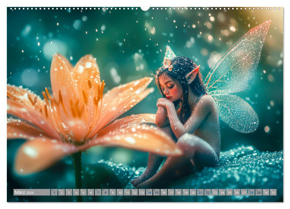 Niedliche Naturwesen (CALVENDO Wandkalender 2026)