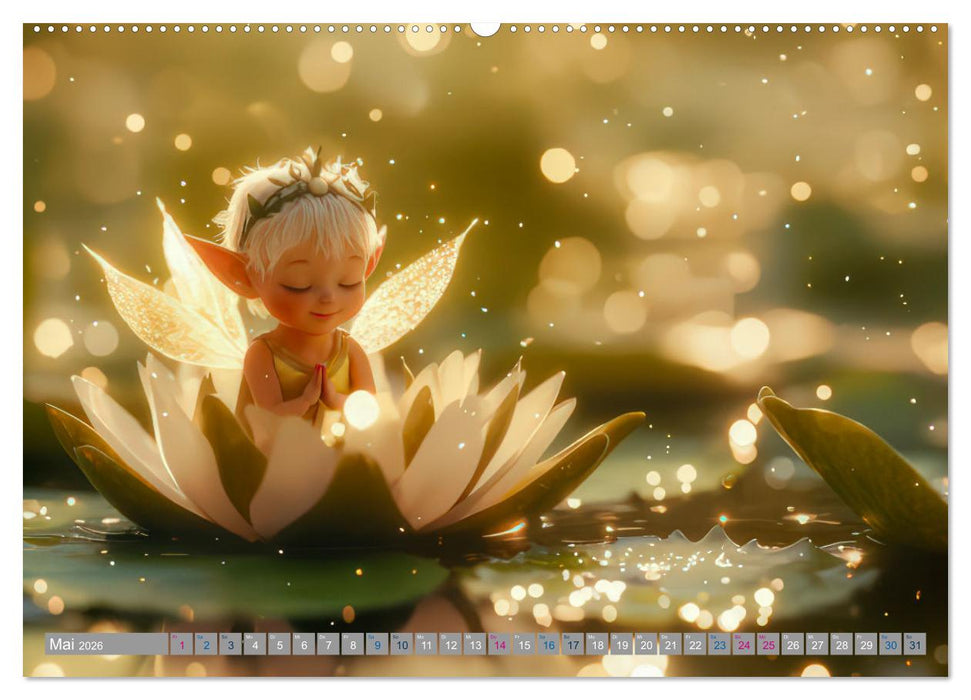 Niedliche Naturwesen (CALVENDO Wandkalender 2026)