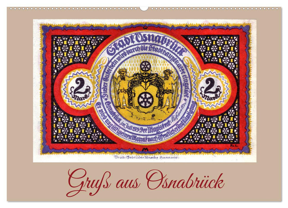 Gruß aus Osnabrück (CALVENDO Wandkalender 2026)