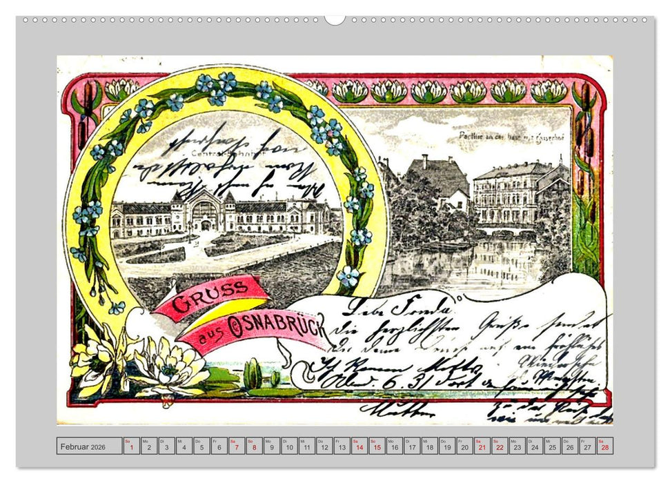 Gruß aus Osnabrück (CALVENDO Premium Wandkalender 2026)