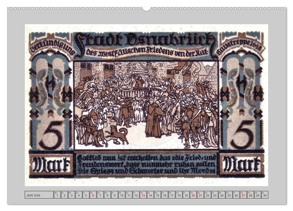Gruß aus Osnabrück (CALVENDO Premium Wandkalender 2026)
