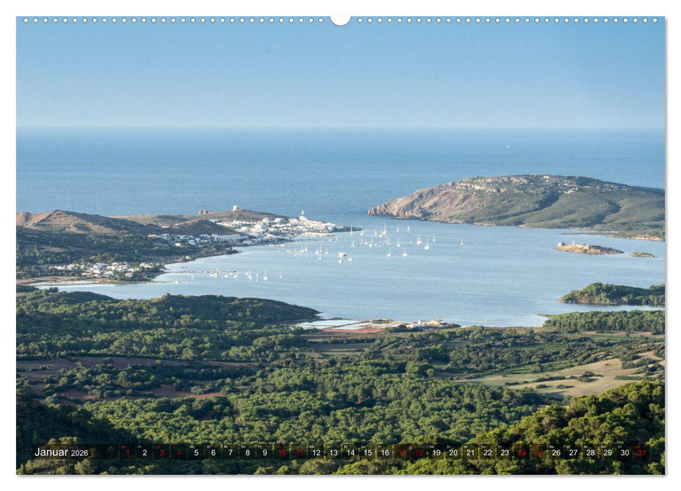 Menorca - Perle im MIttelmeere (CALVENDO Wandkalender 2026)