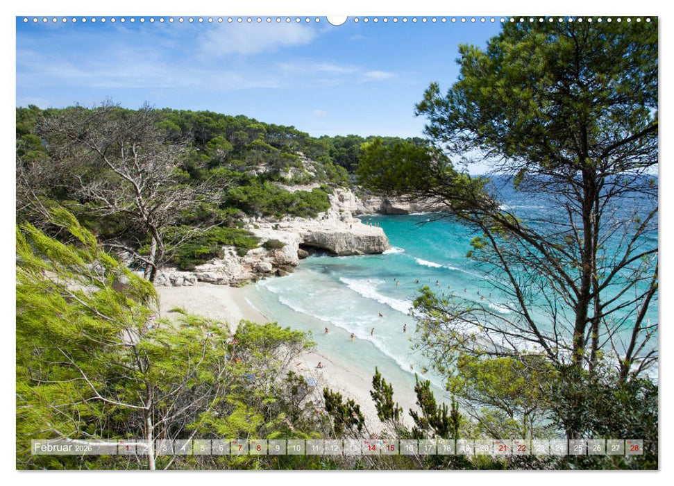 Menorca - Perle im MIttelmeer (CALVENDO Wandkalender 2026)