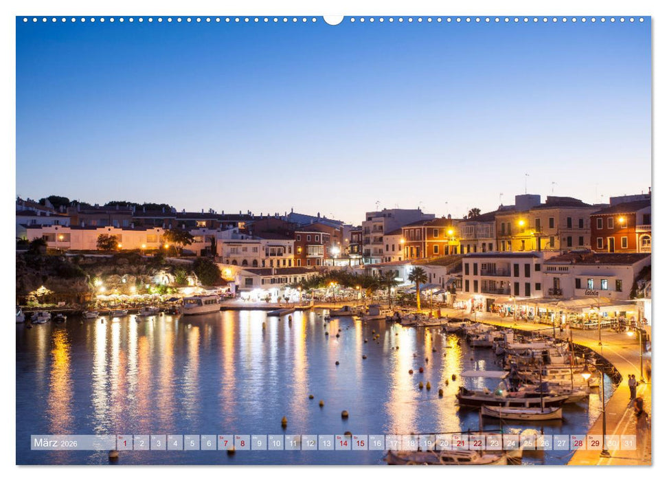 Menorca - Perle im MIttelmeer (CALVENDO Wandkalender 2026)