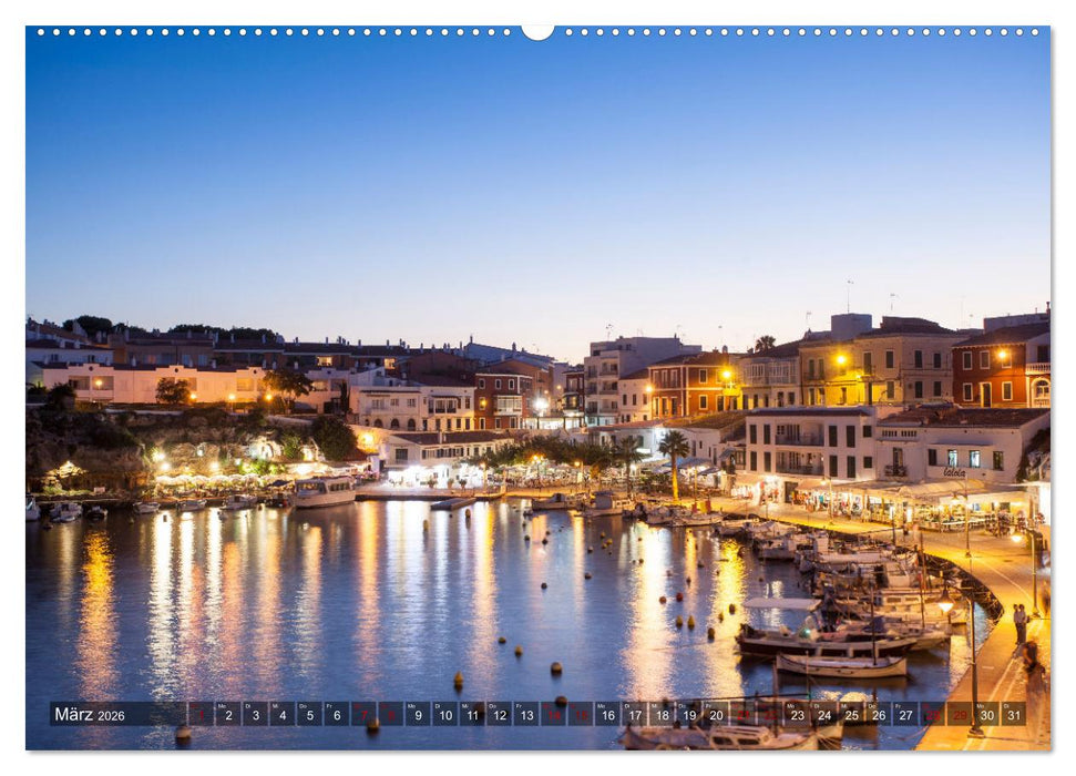 Menorca - Perle im MIttelmeere (CALVENDO Wandkalender 2026)