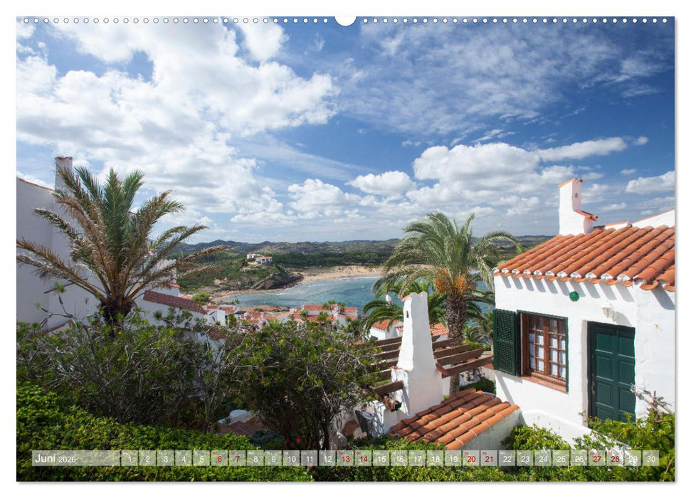 Menorca - Perle im MIttelmeer (CALVENDO Wandkalender 2026)