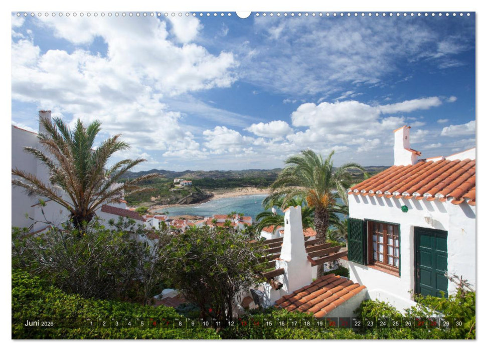 Menorca - Perle im MIttelmeere (CALVENDO Wandkalender 2026)