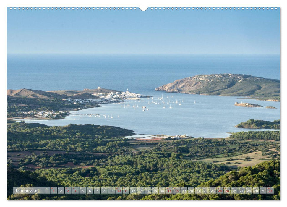 Menorca - Perle im MIttelmeer (CALVENDO Premium Wandkalender 2026)